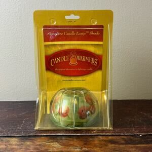 Signature Candle Warmers Candle Lamp Shade Replacement Rose Garden‎ Hand Painted